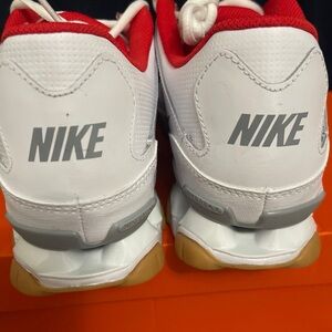 Nike Men’s White & Red Athletic Shoes
